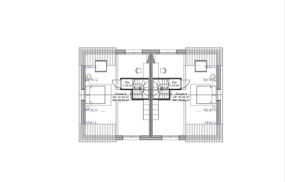 Grundriss Dachgeschoss